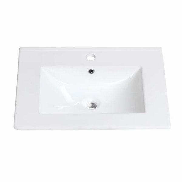Lucena Bath 32 Vanity Top with Faucet Holes | Wayfair